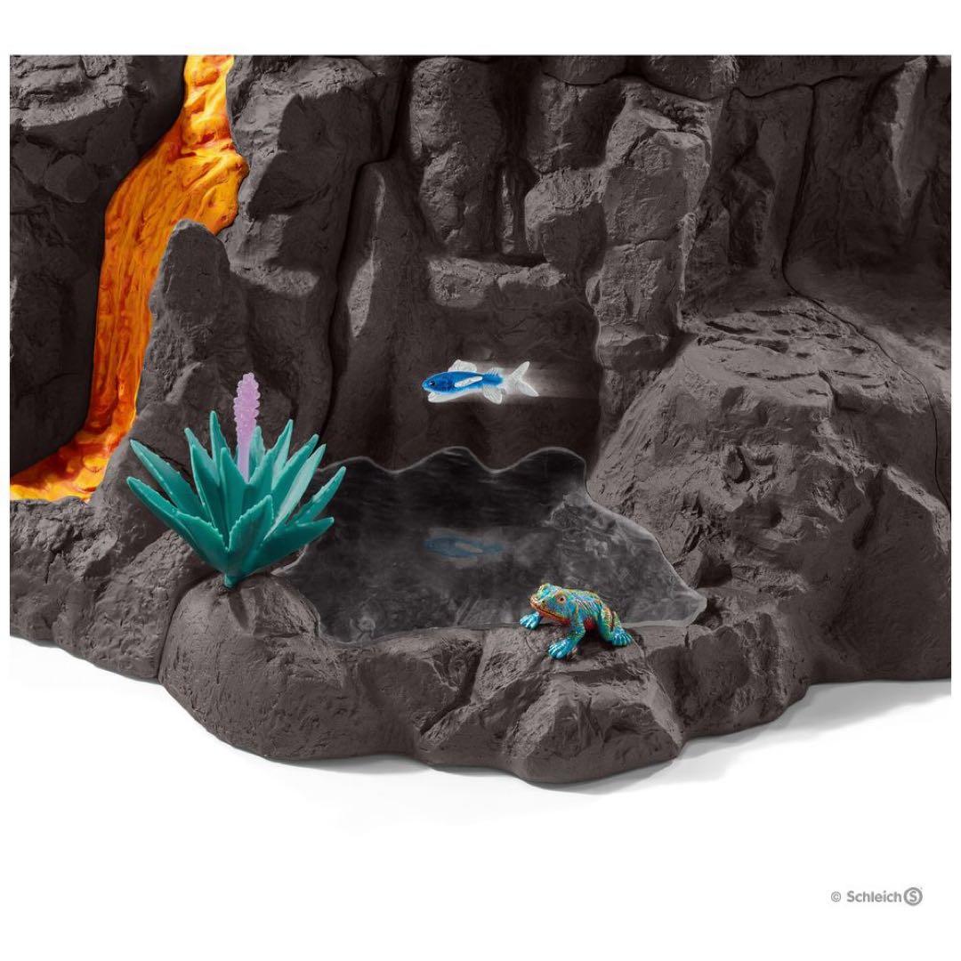 【まとめ売り】シュライヒ　火山・ 洞窟・フィギュアセット