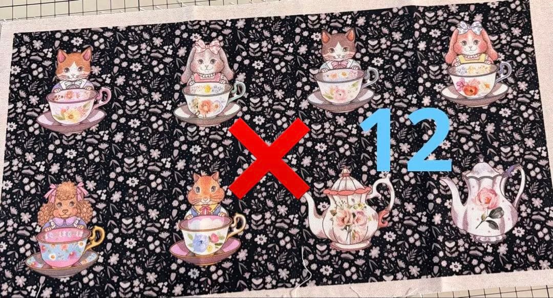 ジョリーフルール オーダー募集 刺繍生地、メゾンドクチュール