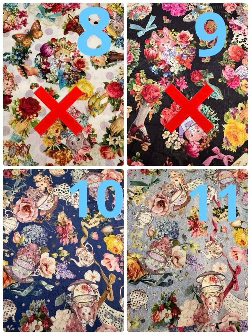 ジョリーフルール オーダー募集 刺繍生地、メゾンドクチュール