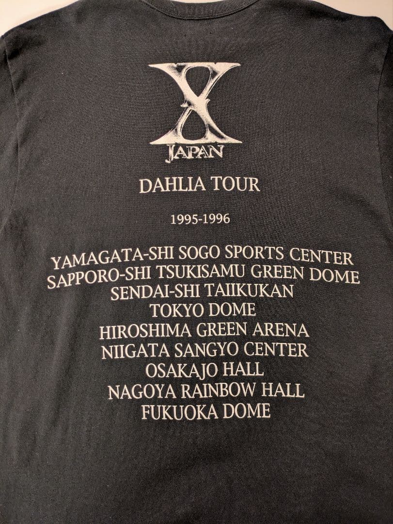 美品〉XJAPAN DAHLIA TOUR 1995-1996 ロンT - メルカリ