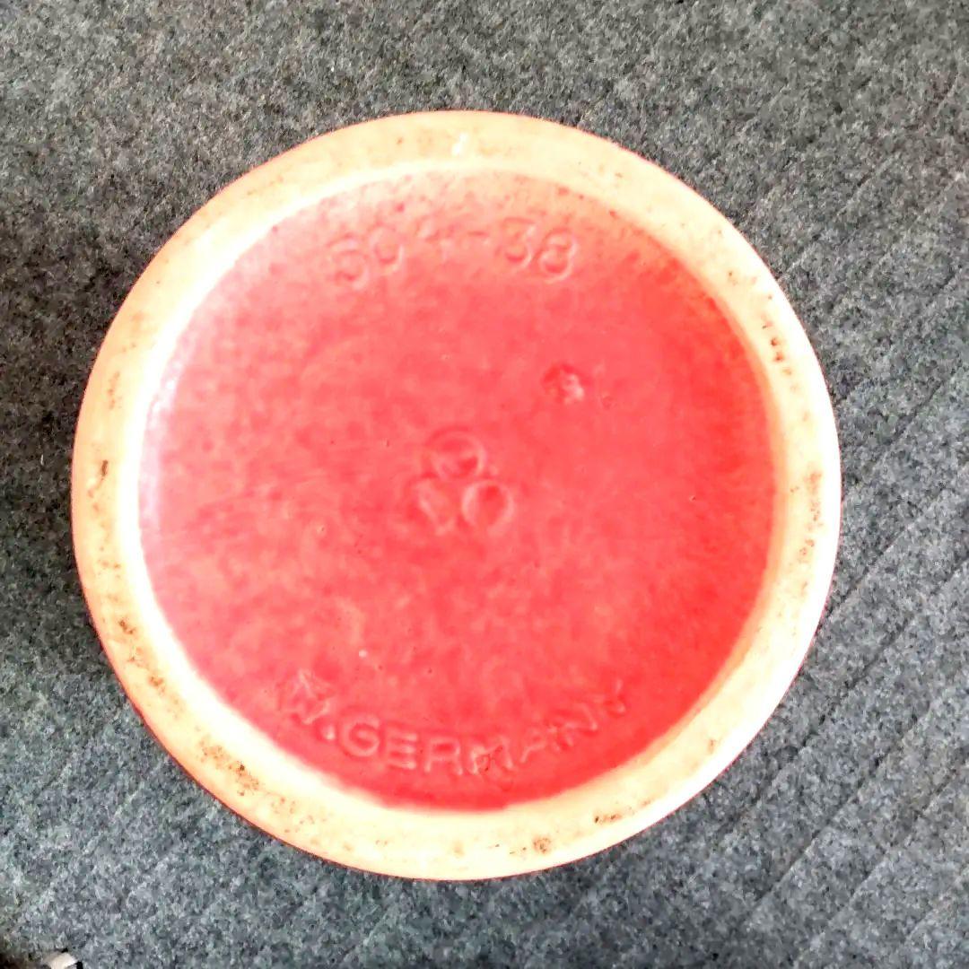 大型花器 西ドイツ ファットラバ W.GERMANY フラワーベース 38cm