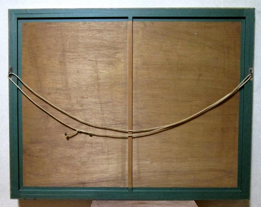 額装 線の画家 ベルナール・ビュフェ［ヨットハーバー］真筆サイン入り