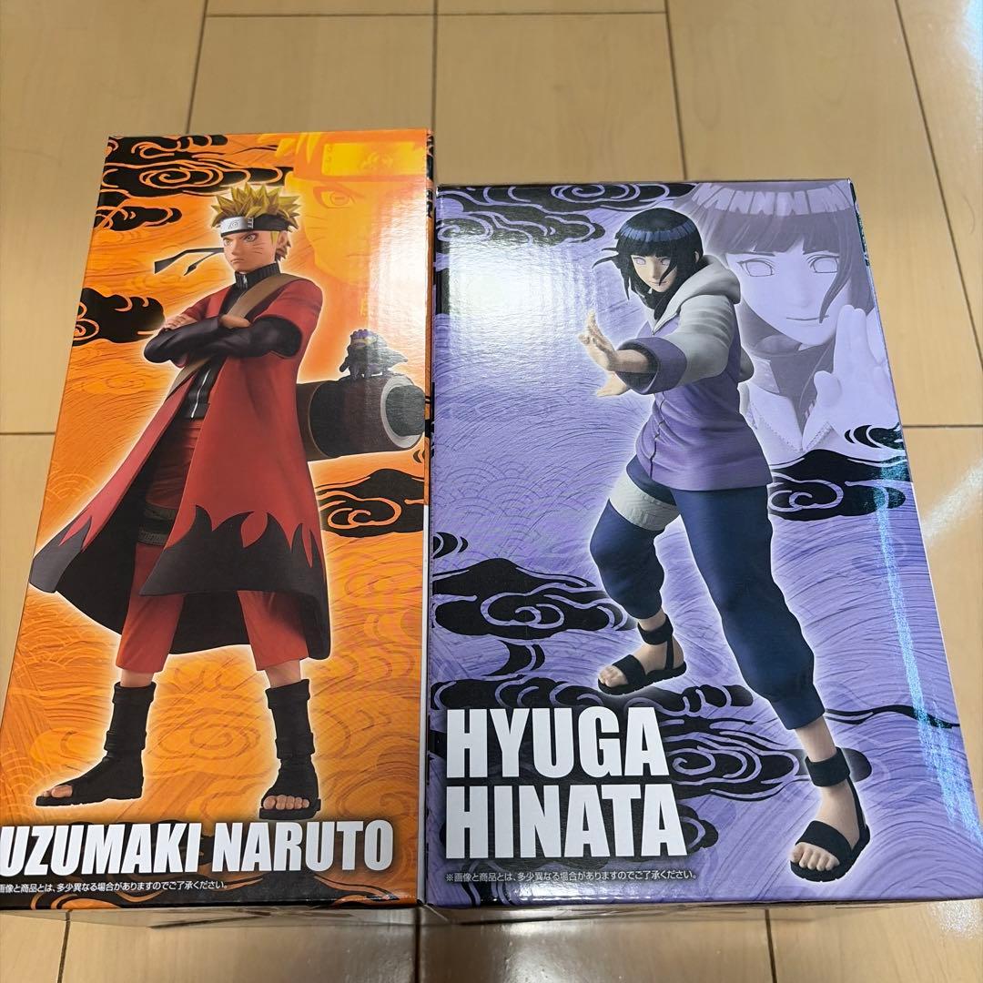 一番くじ NARUTO -ナルト- 疾風伝A賞うずまきナルトB賞日向ヒナタセット