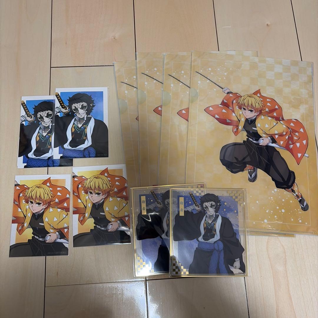 鬼滅の刃 アニプレックスオンラインくじ 善逸 獪岳まとめ売り - メルカリ