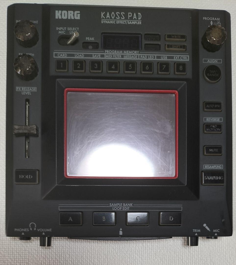 KORG KAOSS PAD KP3 ダイナミックエフェクト・サンプラー - メルカリ