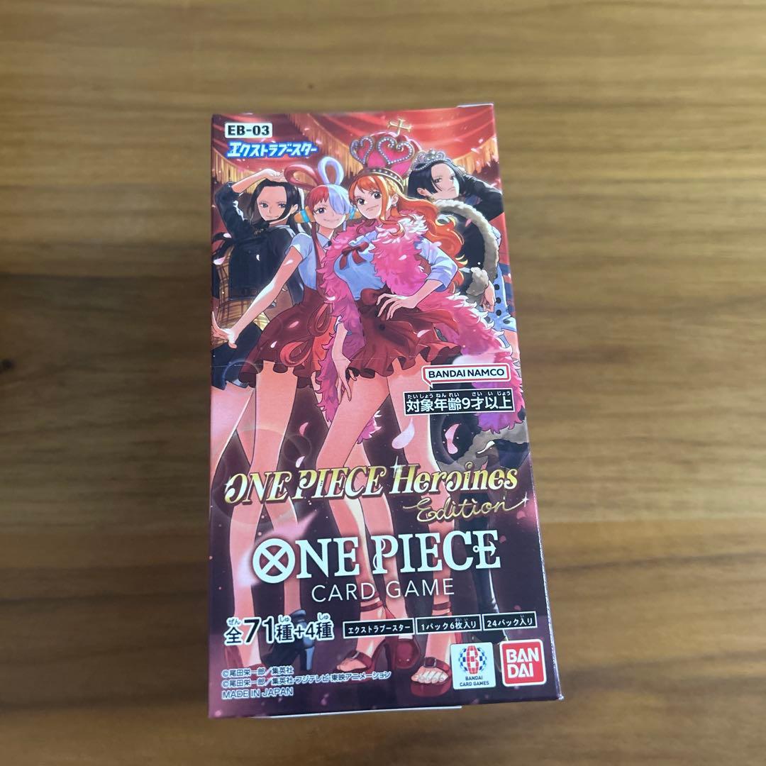 ワンピース カードゲーム ヒロインズエディションBOXテープ付き - メルカリ