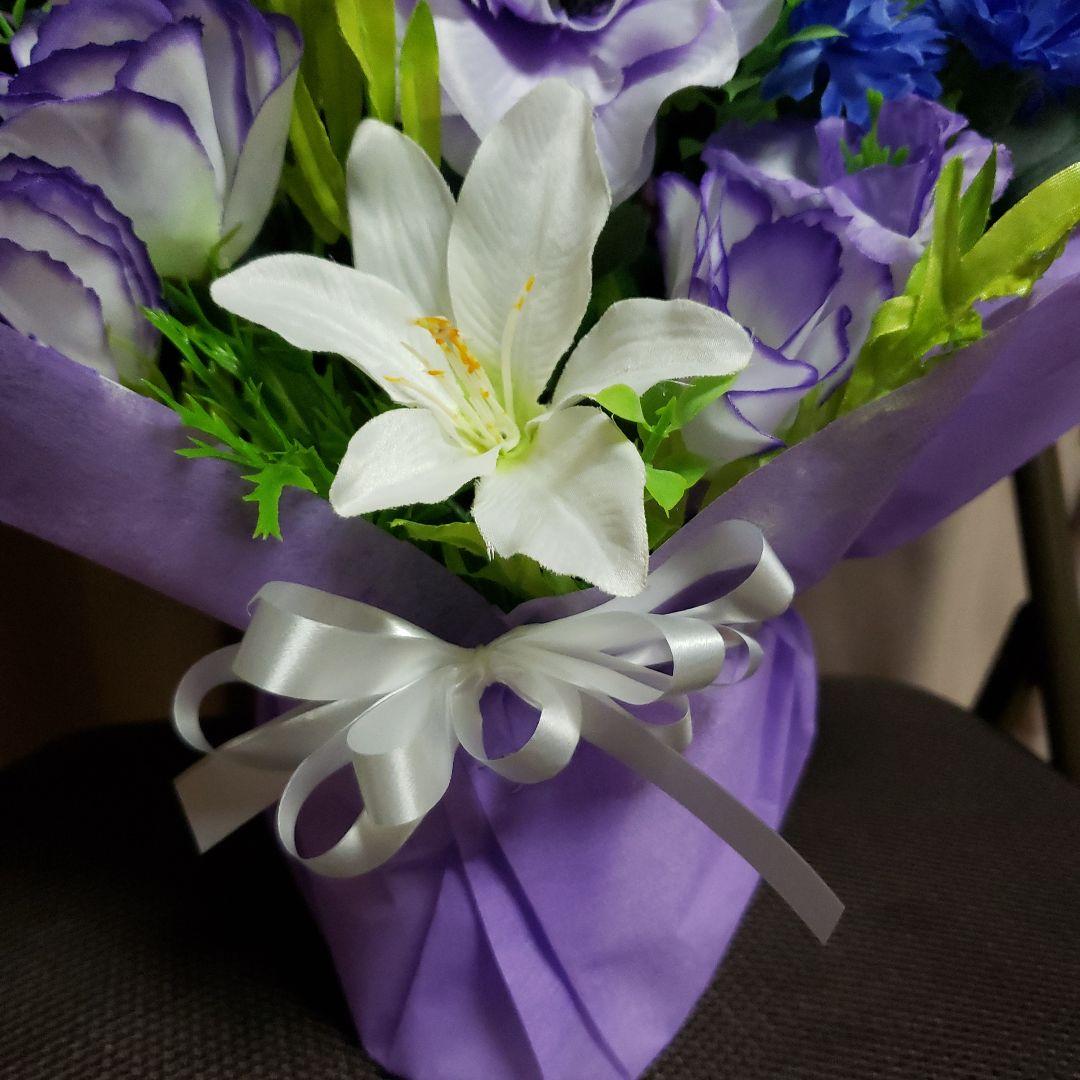 御供え花　造花　仏花　7月No.3アレンジメント　No.3