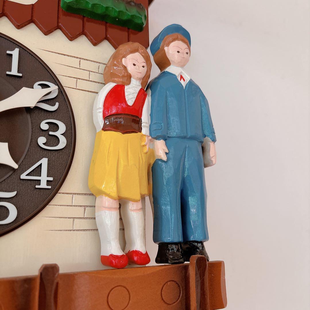 匿名配送】 CITIZEN シチズン 鳩時計 稼働品 電池付き 壁掛け時計