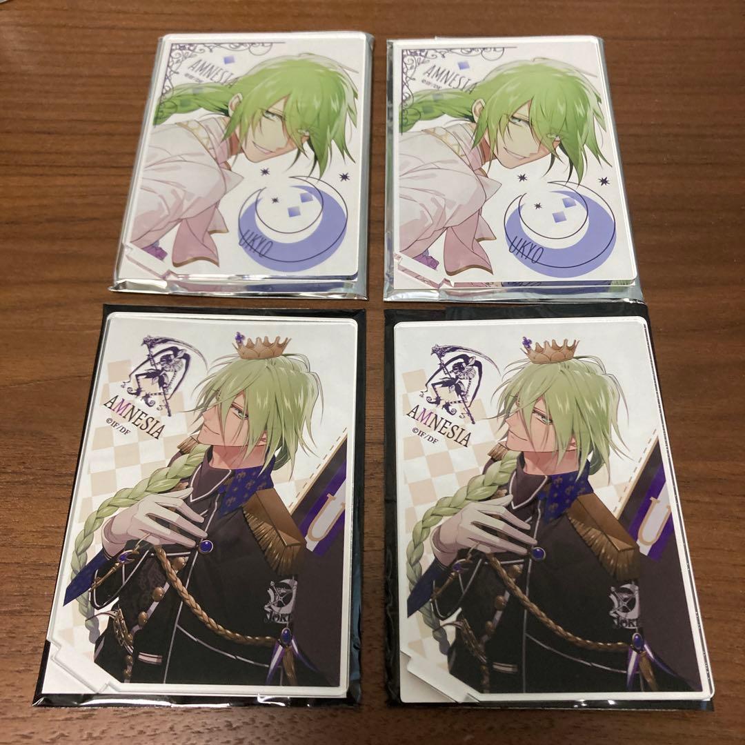 AMNESIA バレンタイン アクリルスタンド ウキョウ 4個セット