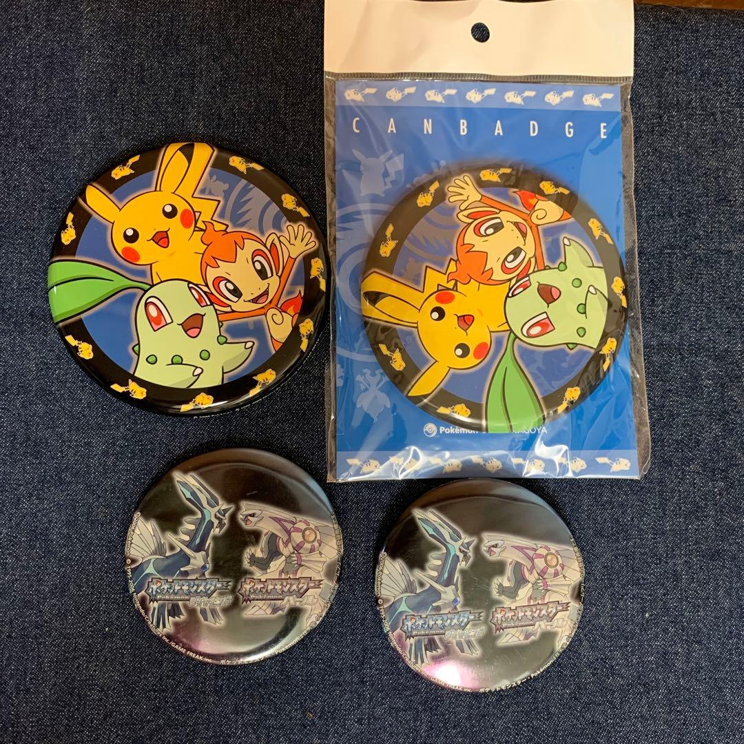 ポケモン 缶バッジ 4個セット 大きいサイズ - メルカリ