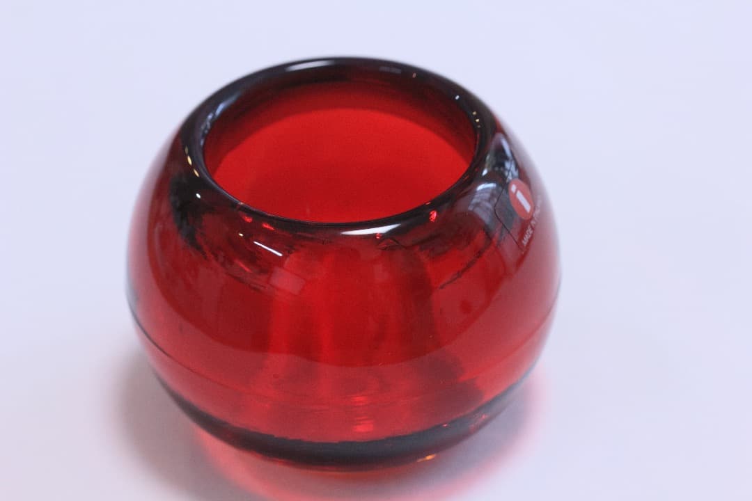 4734 Pilvi レッド　キャンドルホルダー　ピルヴィ　イッタラ