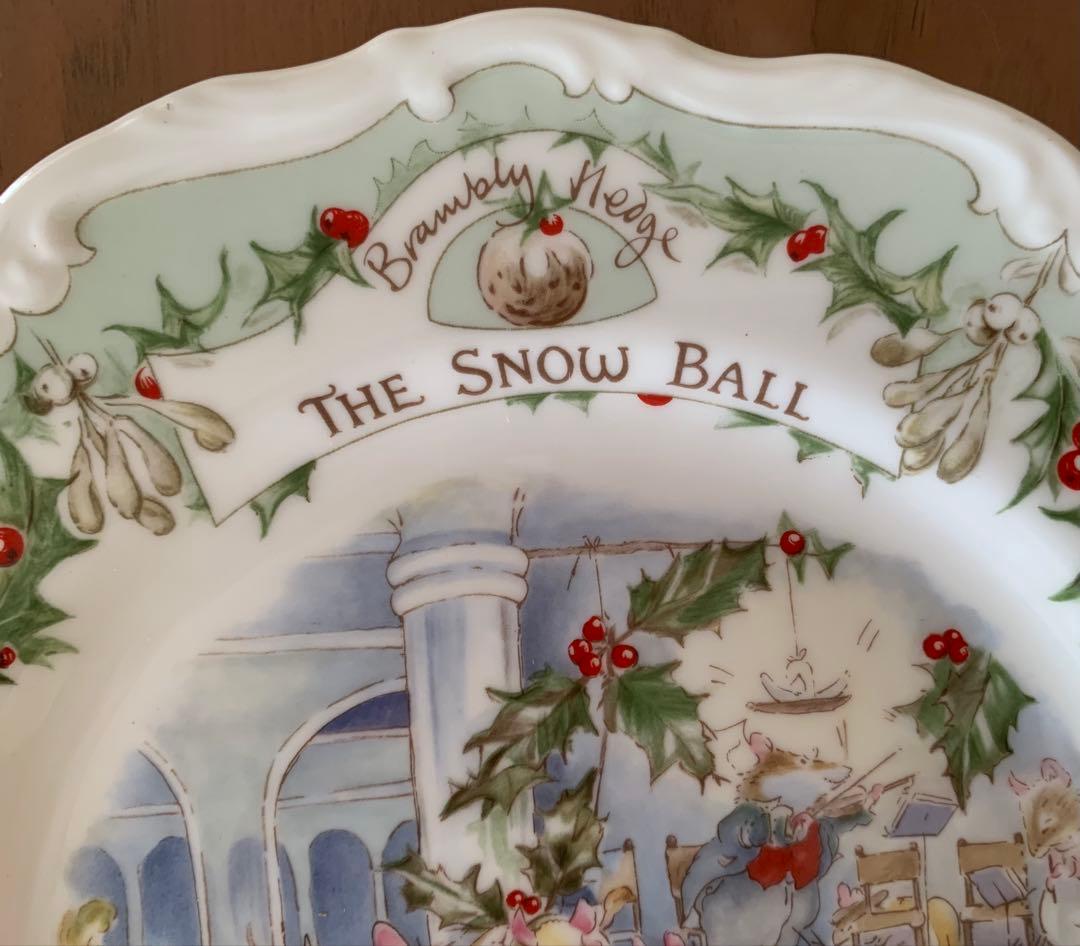 ブランブリーヘッジ ミッドウィンターシリーズ プレート 4枚セット