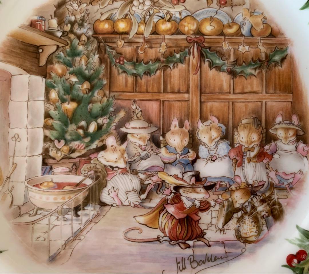 ブランブリーヘッジ ミッドウィンターシリーズ プレート 4枚セット