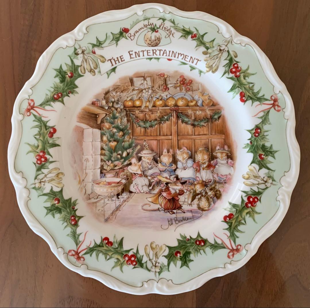 ブランブリーヘッジ ミッドウィンターシリーズ プレート 4枚セット