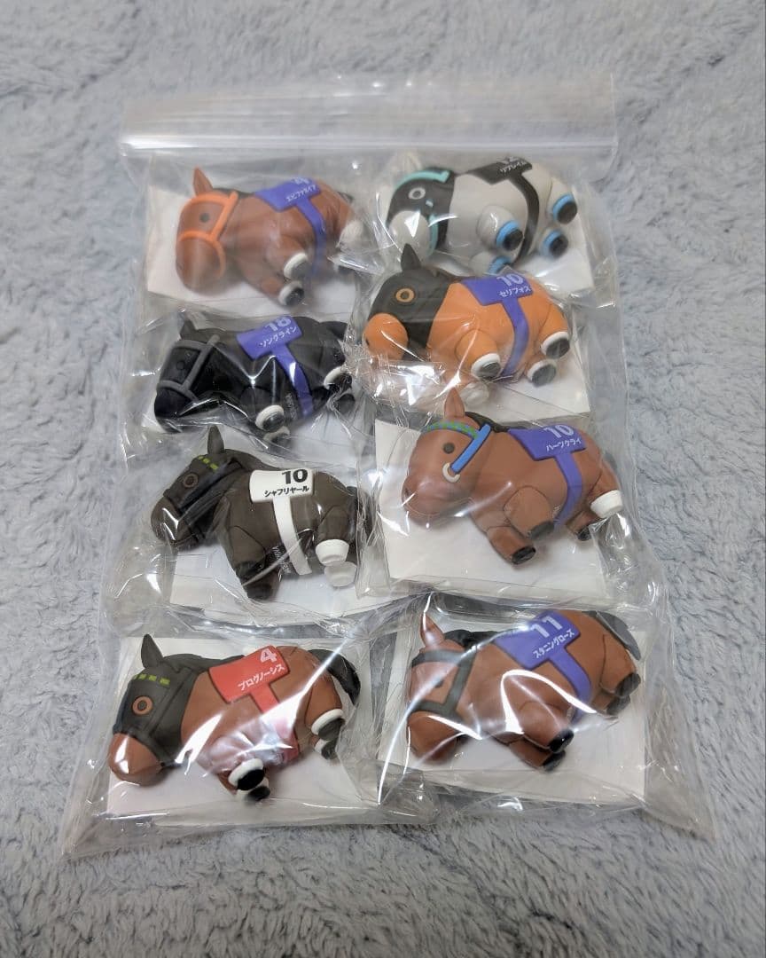 サラブレッドコレクションスクラッチ C賞 ぷっくりラバーフィギュア