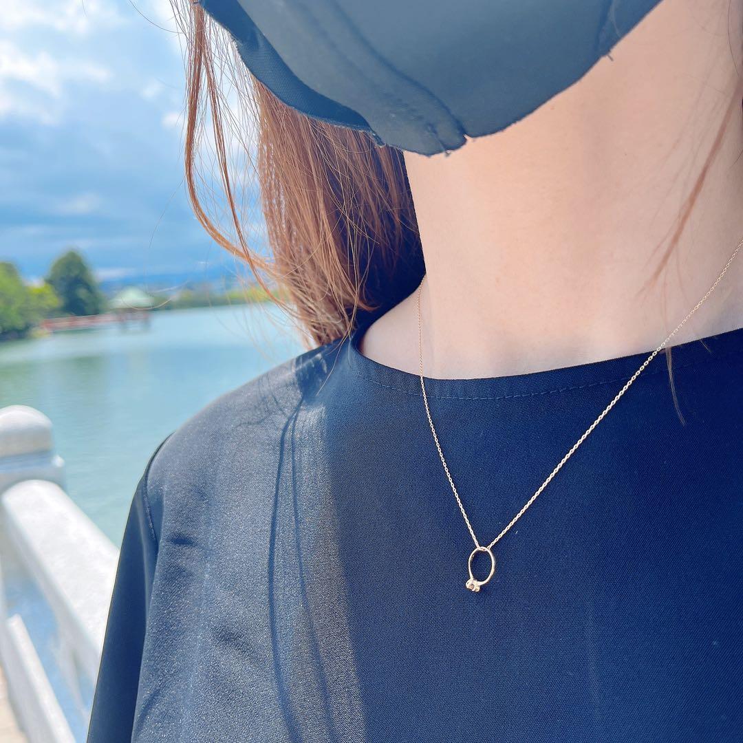 K18 エメラルド ベビーリング