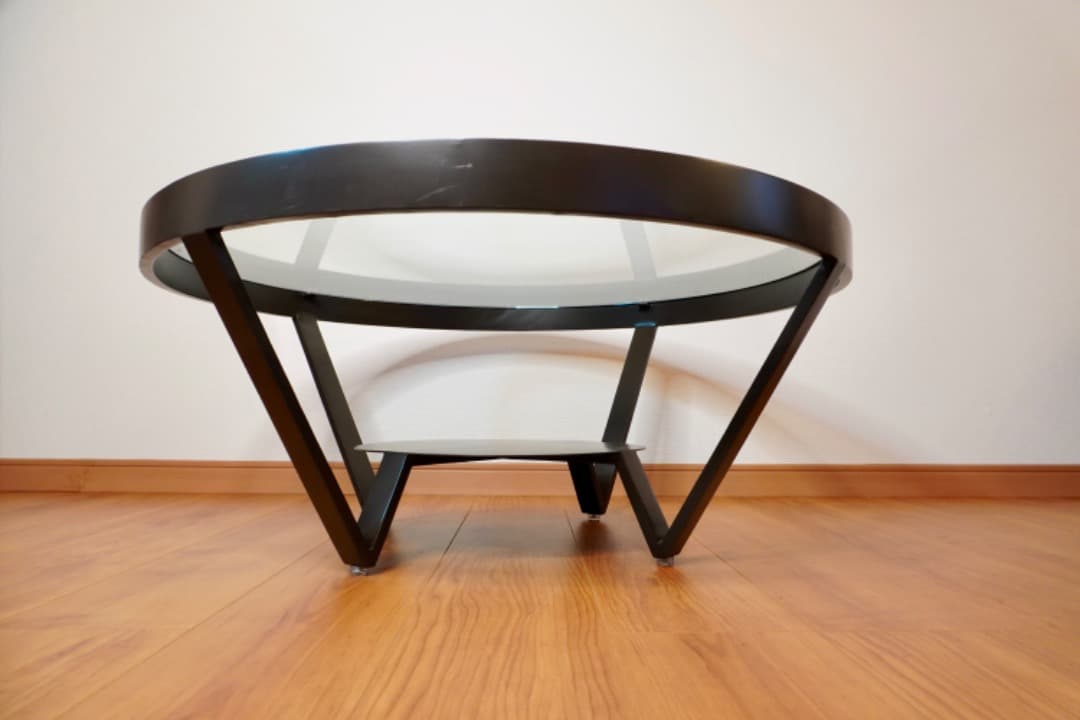 ARTE japan ガラステーブル Mattina 80cm