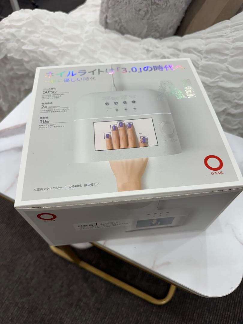 【箱・説明書付き！】 O NAIL AIネイルライト、ネイルライト