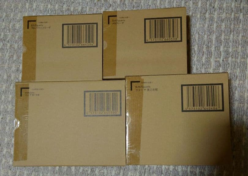 S.H.Figuarts　フリーザ4種セット