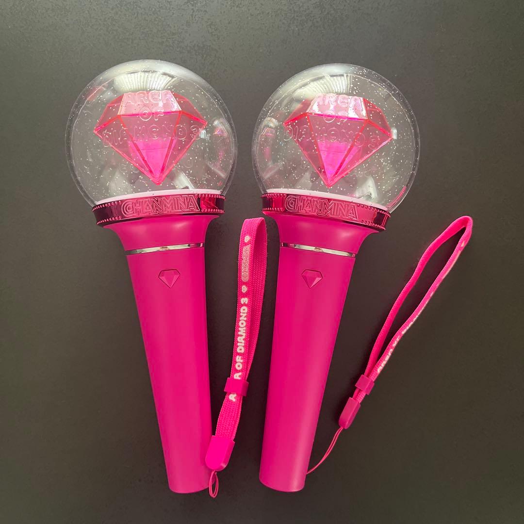 ちゃんみな ペンライト ダイヤモンド型 2本セット - メルカリ