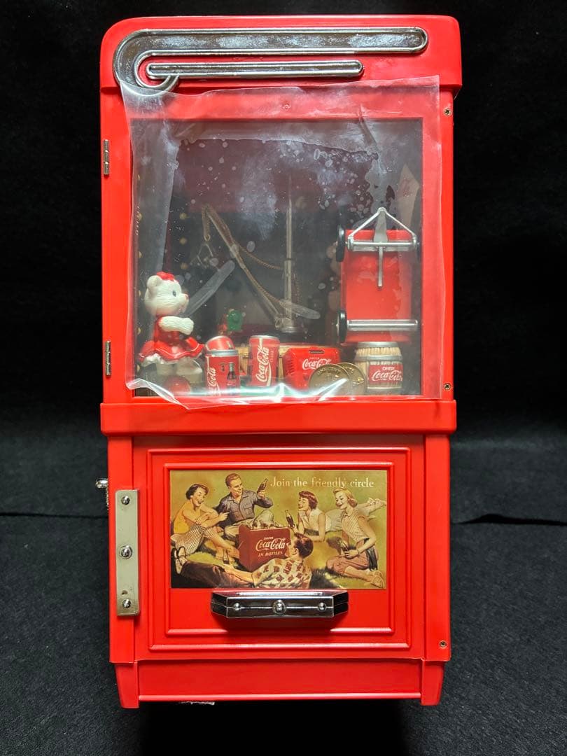コカコーラ　バンク　クレーンゲーム　オルゴール　アメリカン雑貨