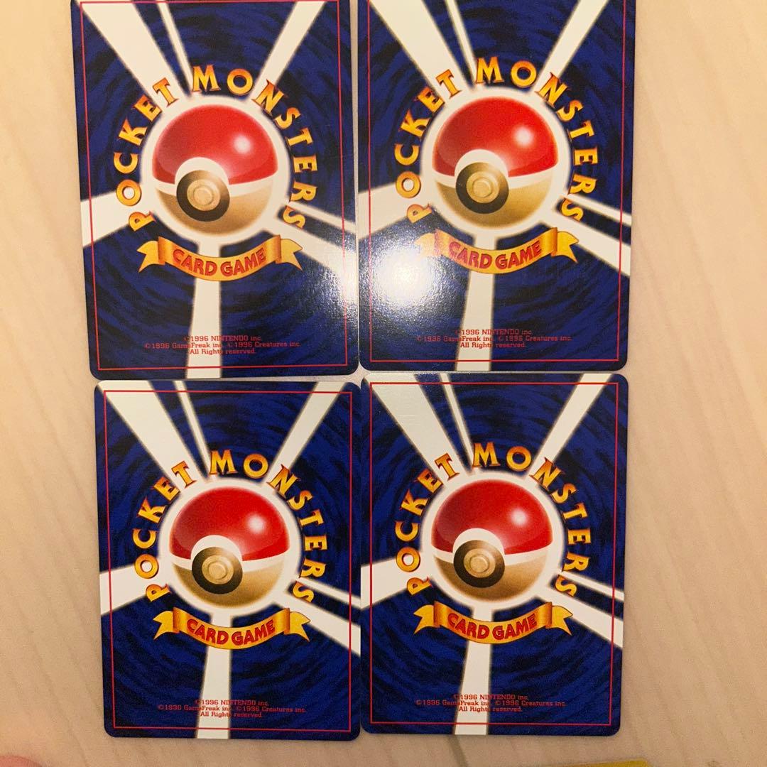 ポケモンカード 旧裏 わるいフーディン キレイハナ ワタッコ カスミの