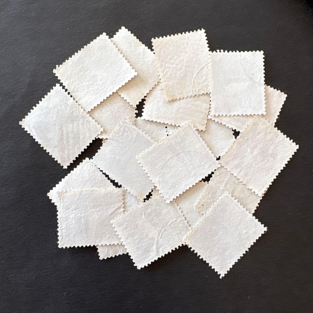 使用済切手】普通切手 第2次円単位 円覚寺舎利殿30円 20枚 昭和37年