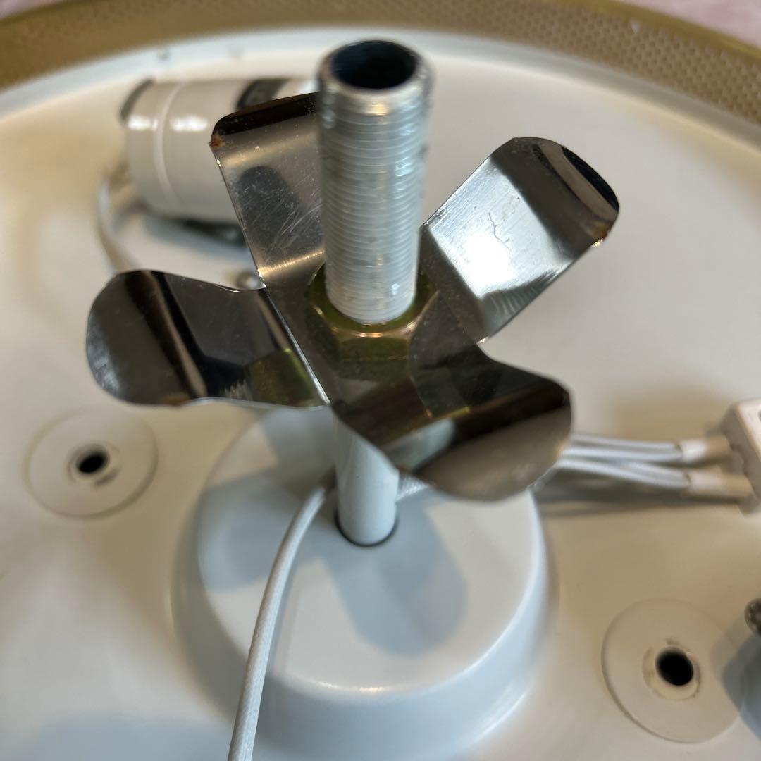 値下げ‼️ヤマギワヴィンテージ アンティーク照明ガラスシェード昭和レトロ希少