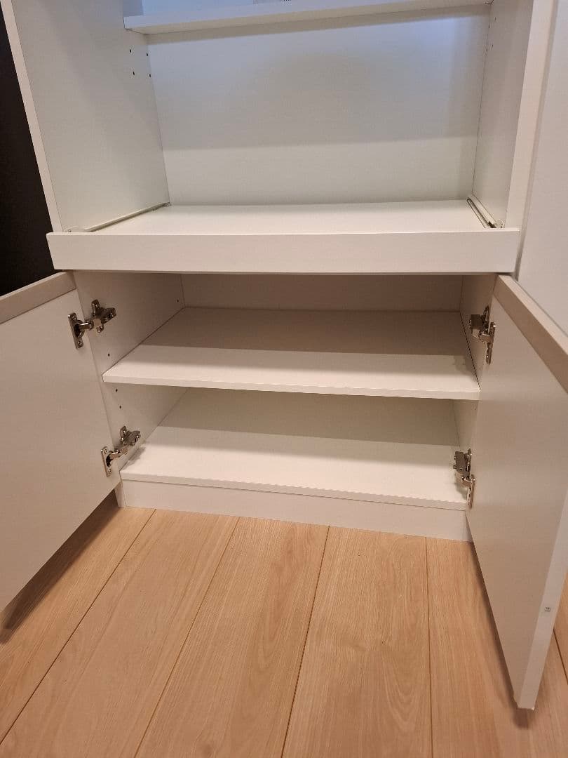 ホワイト食器棚・レンジ台