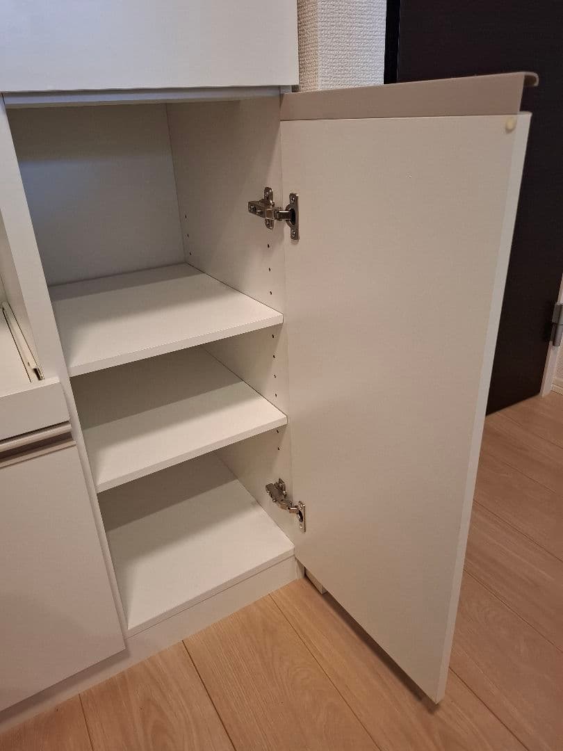 ホワイト食器棚・レンジ台