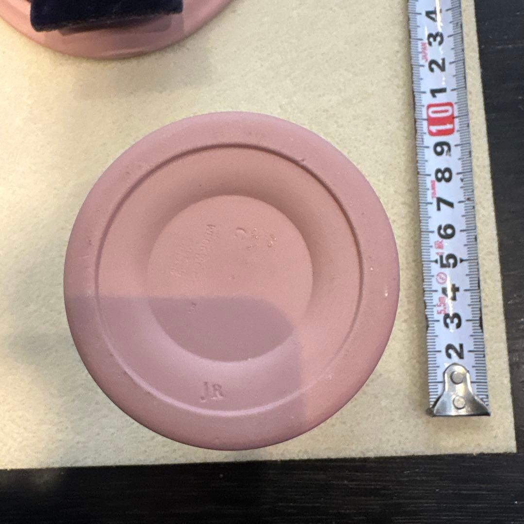 ウエッジウッド ピンクジャスパーの写真立てと花瓶