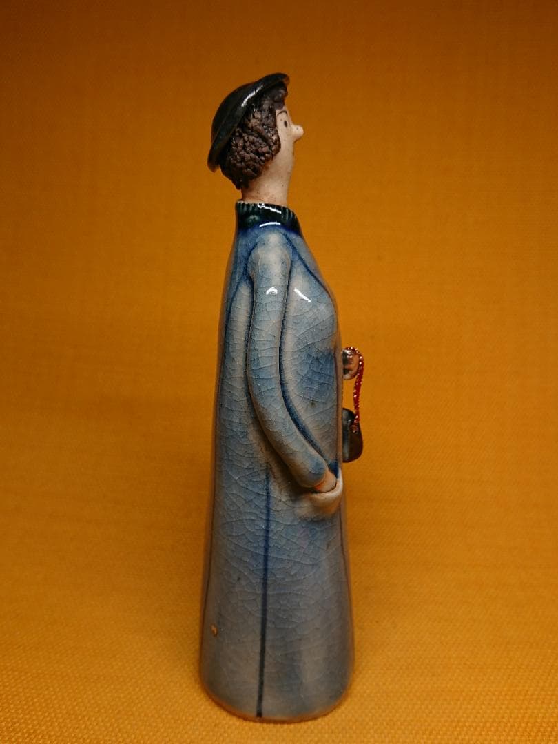 人形　陶器　ヨーロッパ　オブジェ　置物　インテリア　工芸品　美術品　A2599