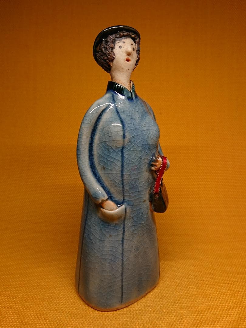 人形　陶器　ヨーロッパ　オブジェ　置物　インテリア　工芸品　美術品　A2599