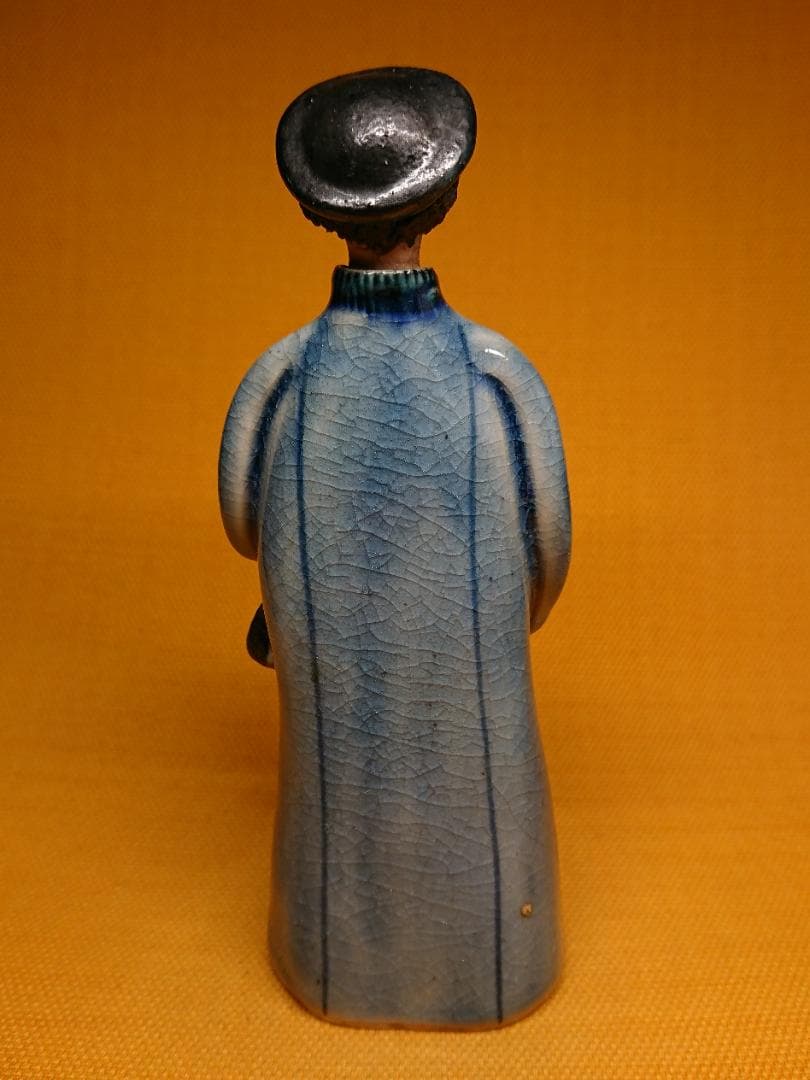 人形　陶器　ヨーロッパ　オブジェ　置物　インテリア　工芸品　美術品　A2599