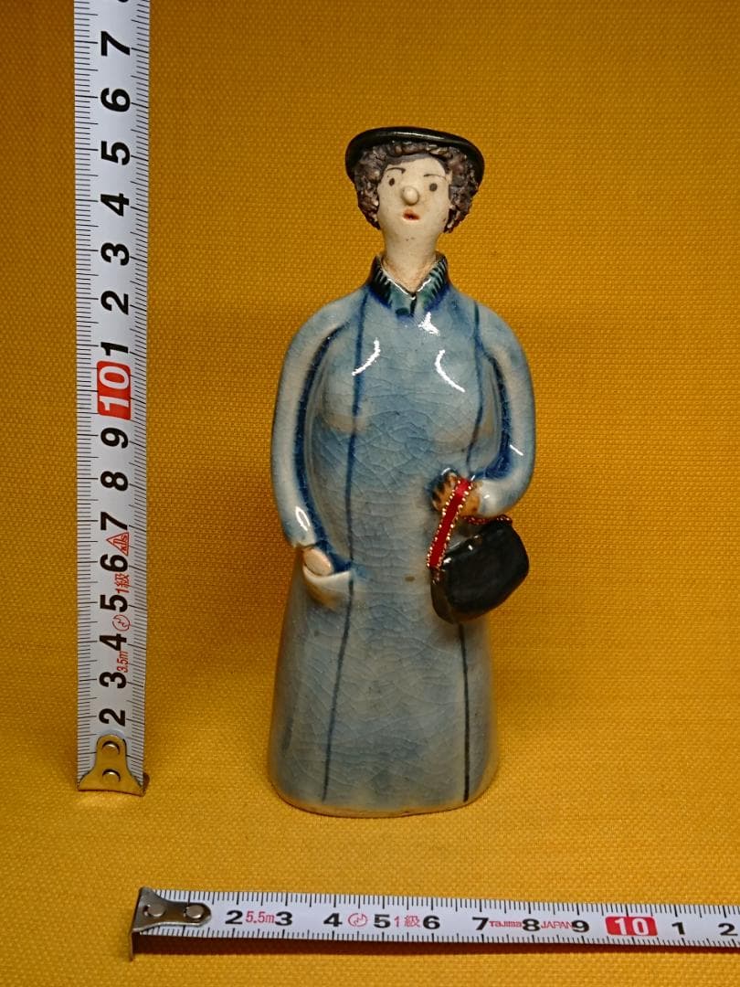 人形　陶器　ヨーロッパ　オブジェ　置物　インテリア　工芸品　美術品　A2599