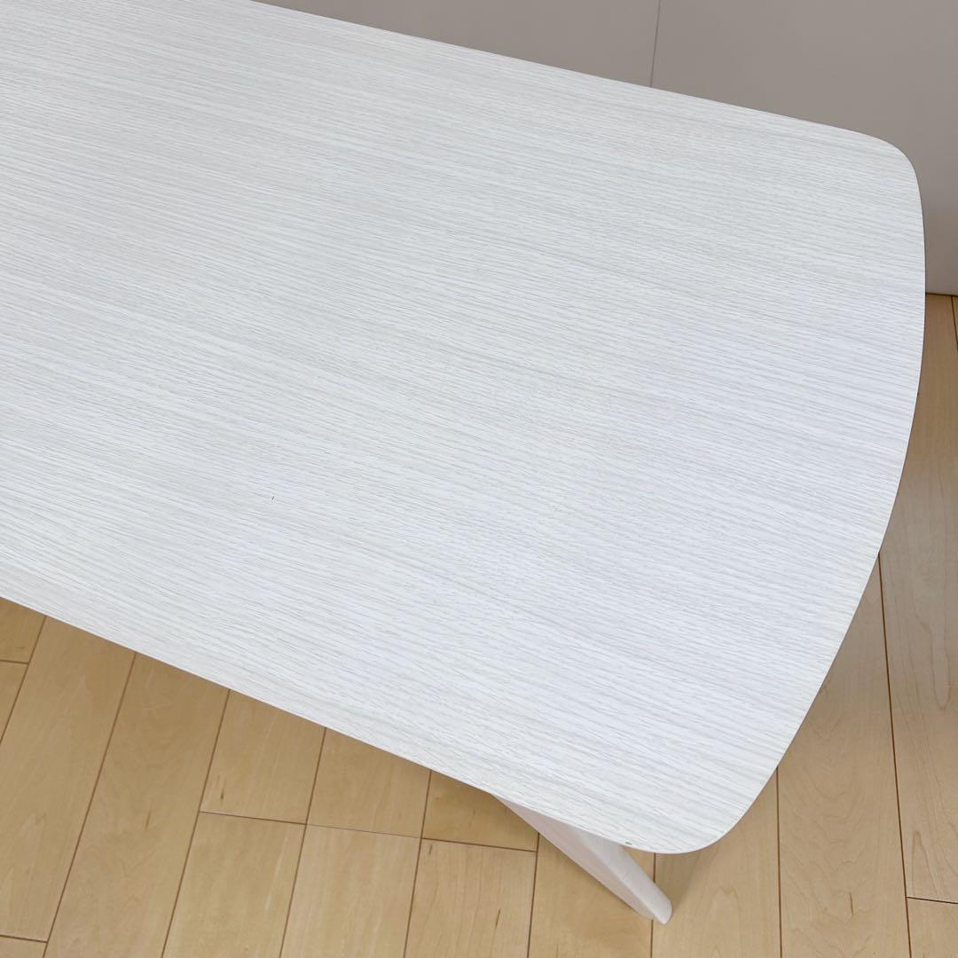 北欧センターテーブル　ローテーブル　姫家具　ホワイト家具　木目調　引き出し