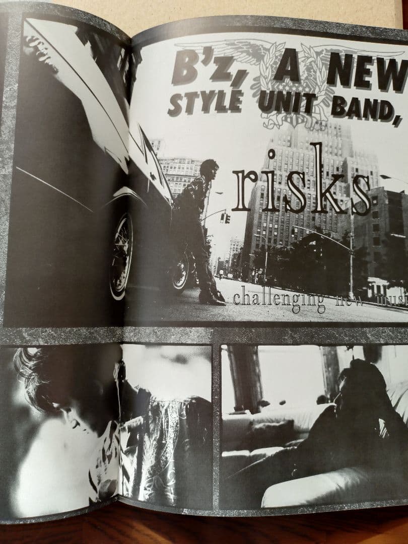 B'z LIVE-GYM '90-'91 RISKY ツアーパンフ - メルカリ