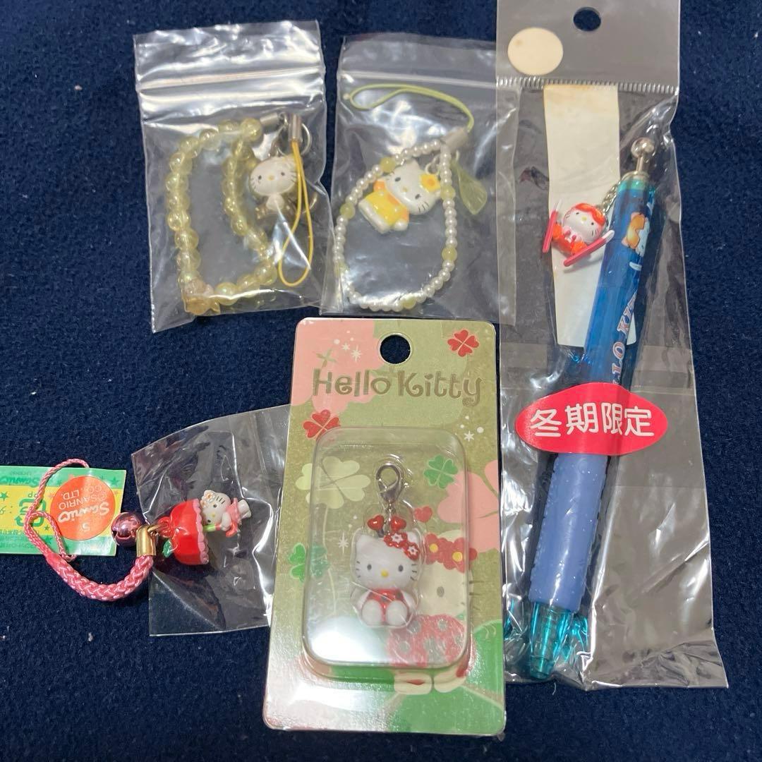 サンリオグッズまとめ売りご当地キティ根付ストラップファスナーマスコットなど