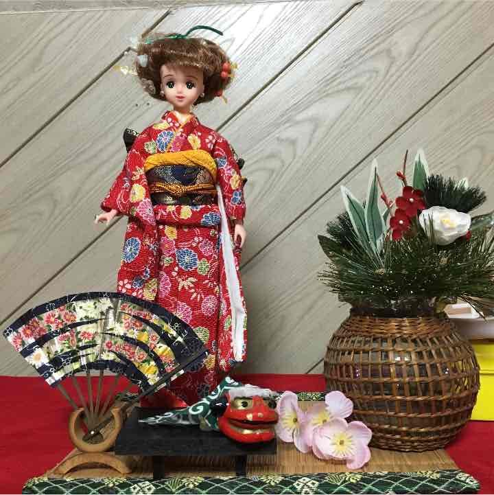 着物ハンドメイド ジェニーちゃん人形