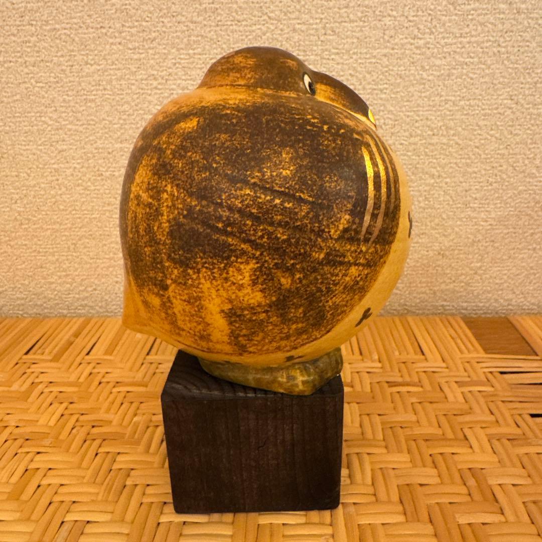 置物 Lisa Larson Fenix Gottfrid Brown