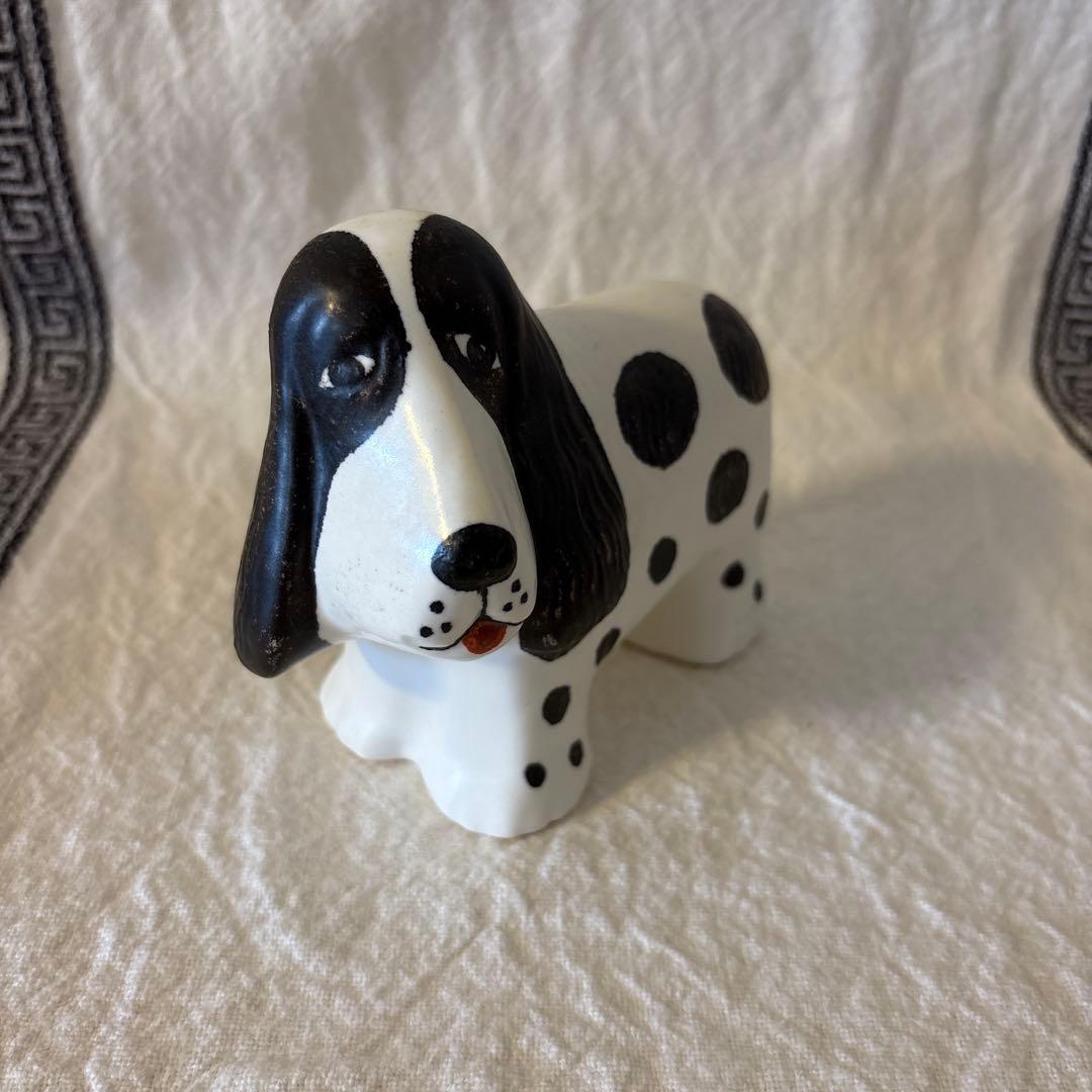 リサラーソン　Lisa Larson スパニエル Spaniel 犬　置物