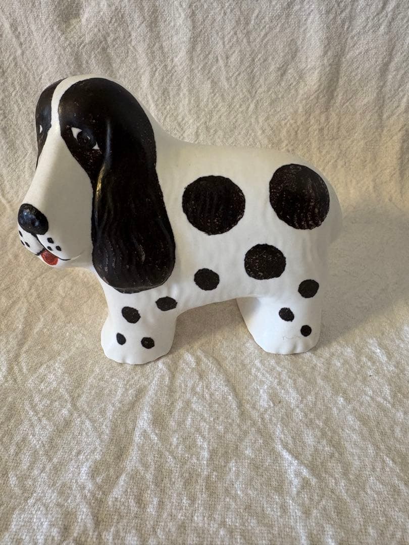 リサラーソン　Lisa Larson スパニエル Spaniel 犬　置物
