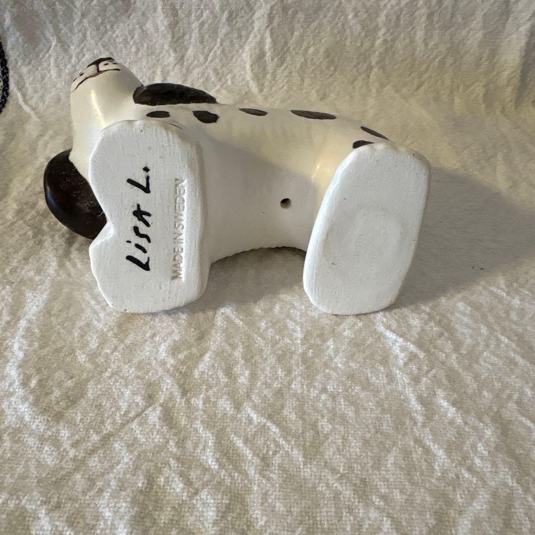 リサラーソン　Lisa Larson スパニエル Spaniel 犬　置物