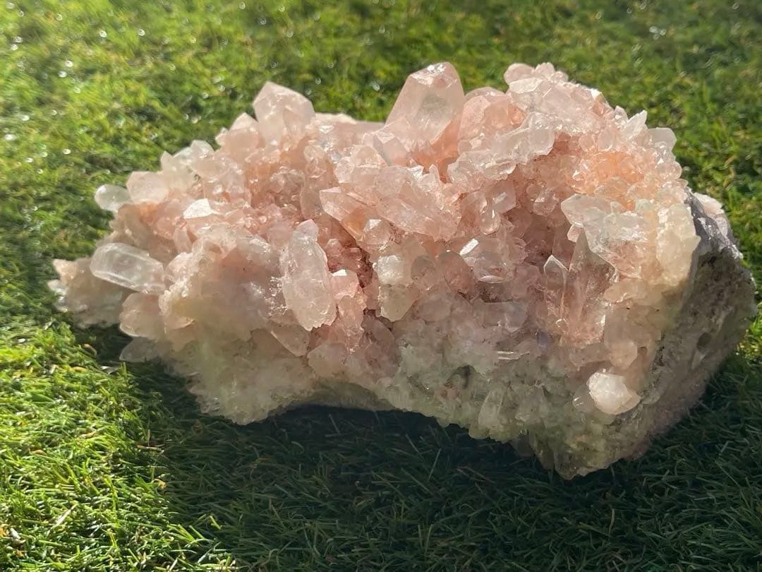 【一時値下げ】 1.9キロ　マニカラン　ピンク　クラスター