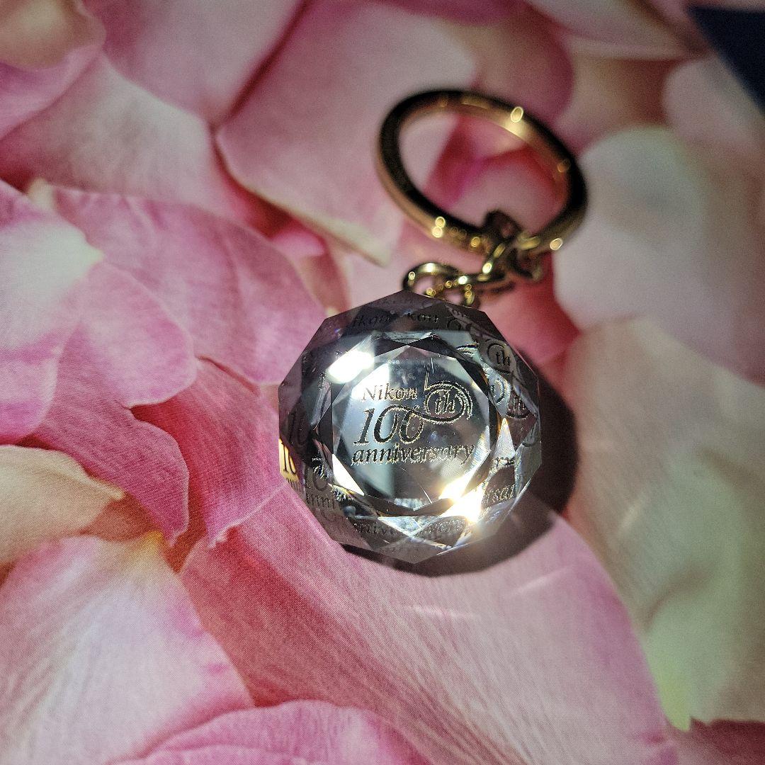 未使用 Nikon 100周年記念 スワロフスキー キーリング 非売品 限定