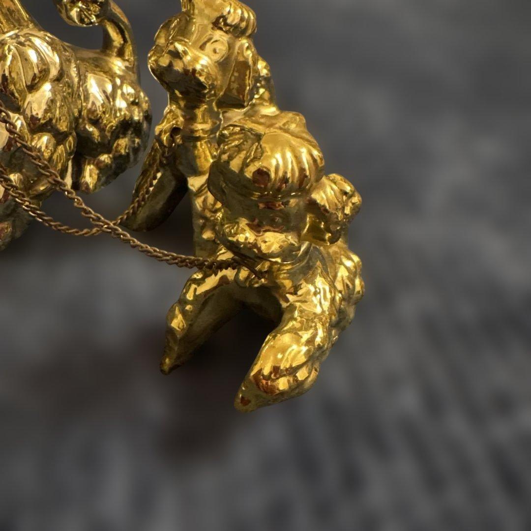 プードル　ヴィンテージ　アンティーク　フィギュア