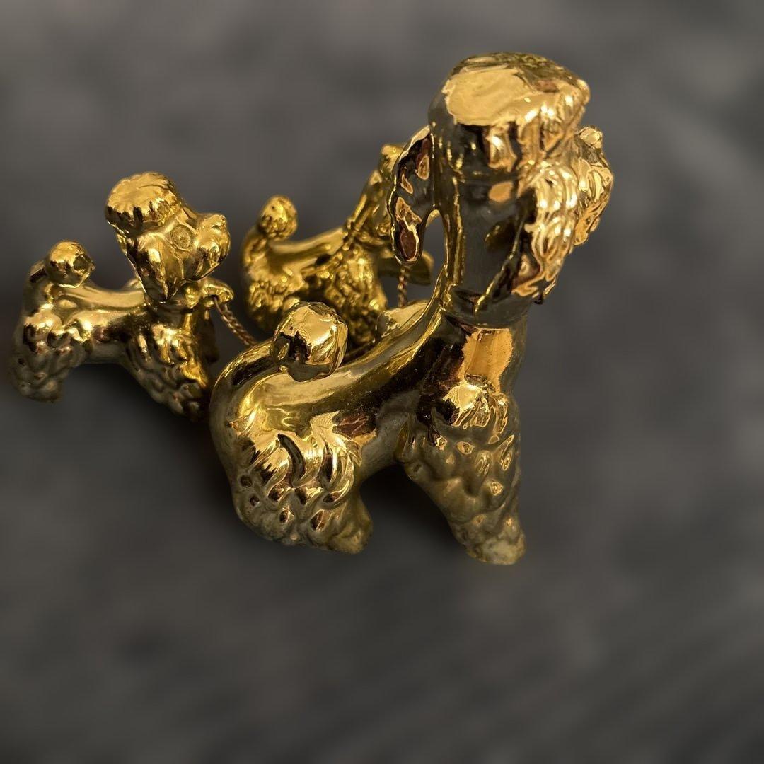 プードル　ヴィンテージ　アンティーク　フィギュア