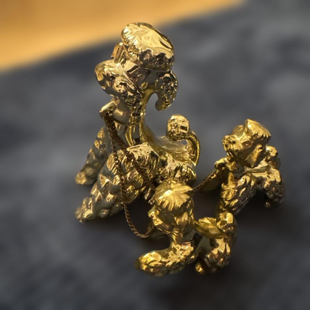 プードル　ヴィンテージ　アンティーク　フィギュア