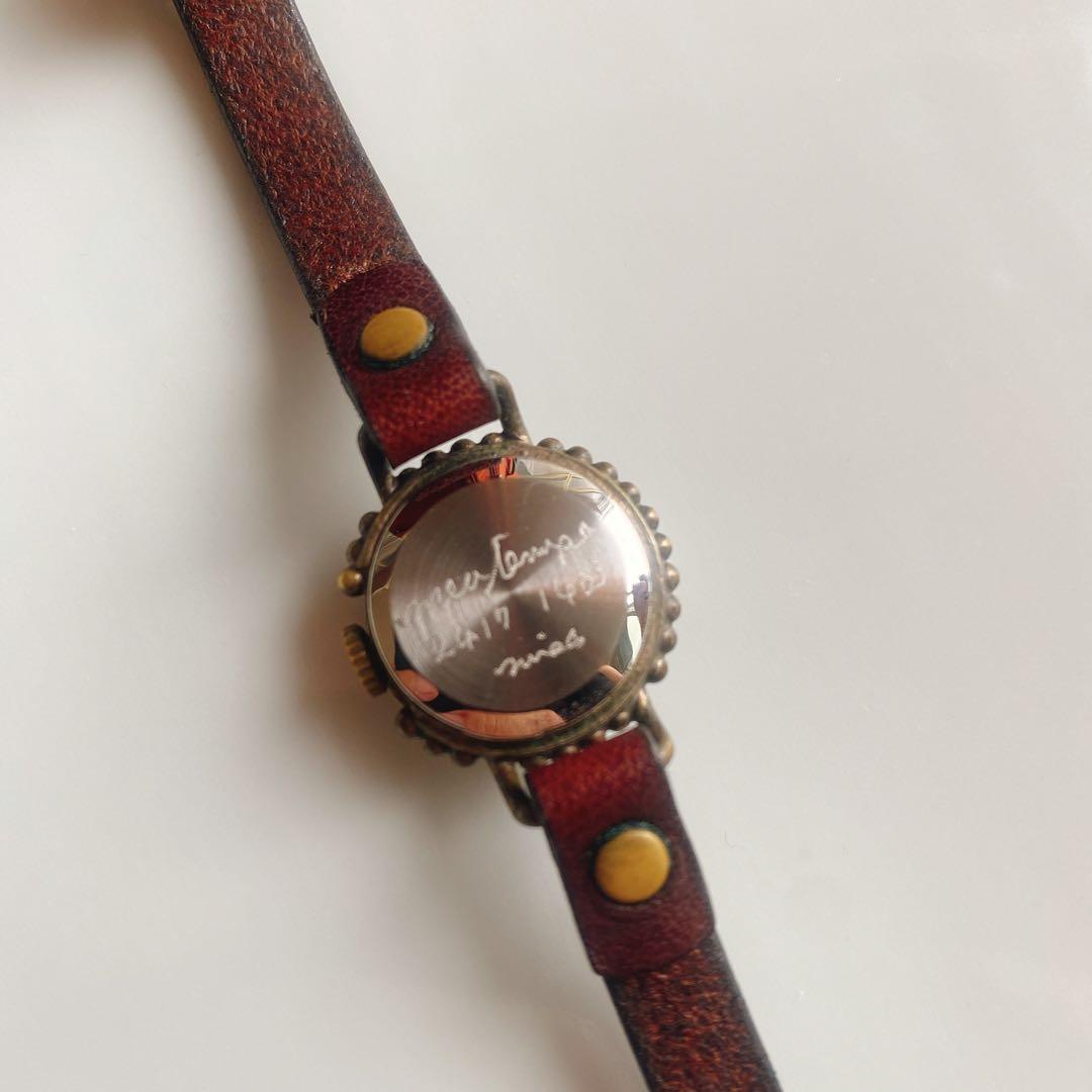 【日本製】時計職人が作ったブレスレットのような華奢腕時計