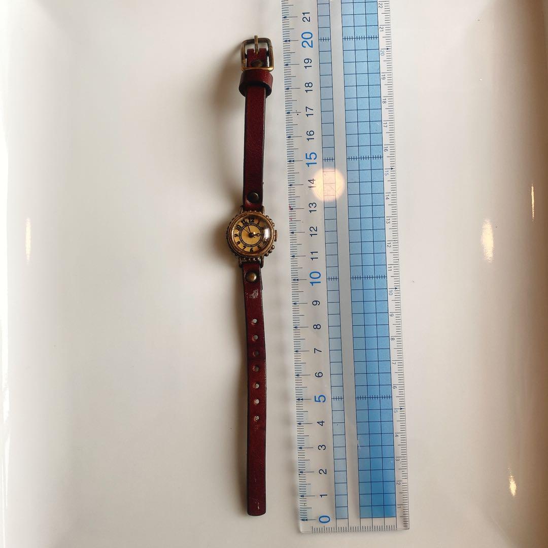 【日本製】時計職人が作ったブレスレットのような華奢腕時計